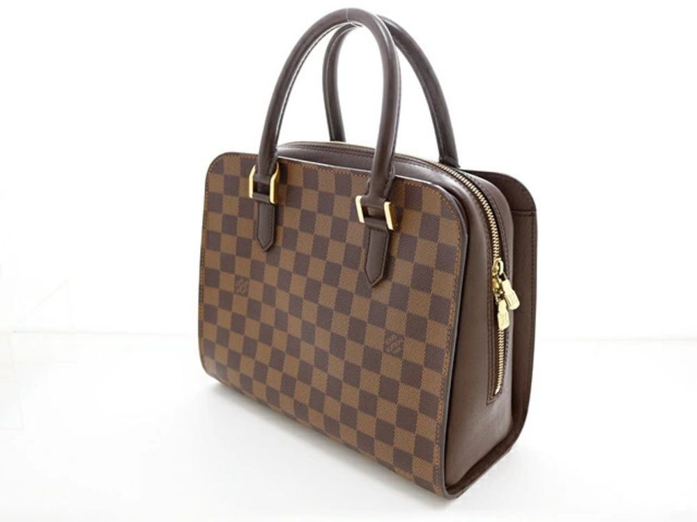 Louis Vuitton Damier Handbag around Triana Brown